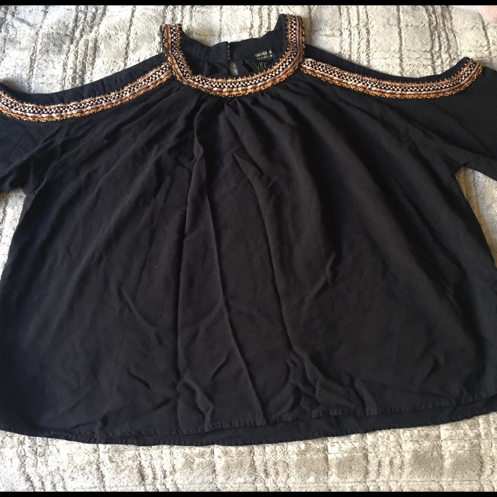 Open Shoulder Shirt